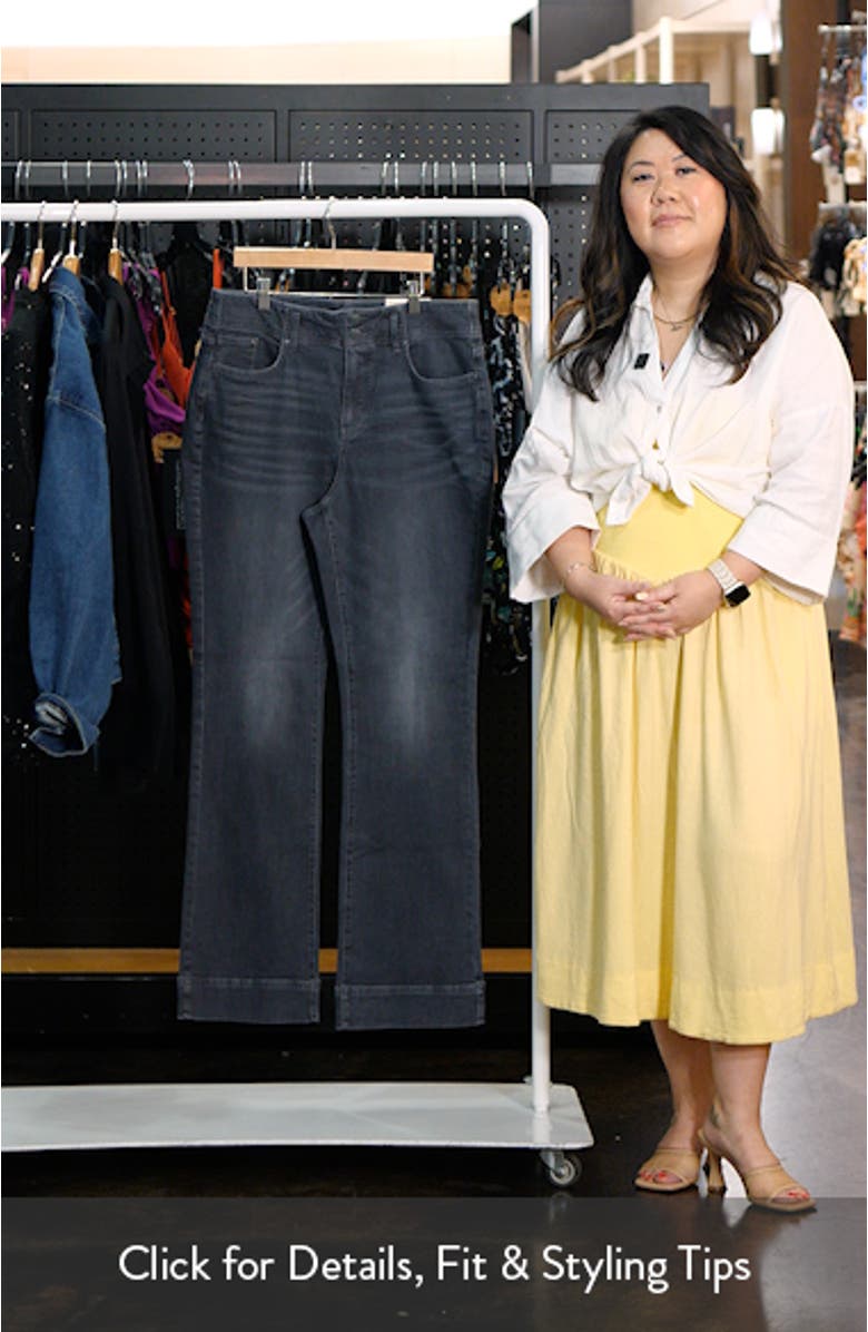 Barbara High Waist Bootcut Jeans, sales video thumbnail