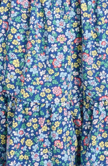 Kids' Pointelle Puff Sleeve Stretch Cotton Dress