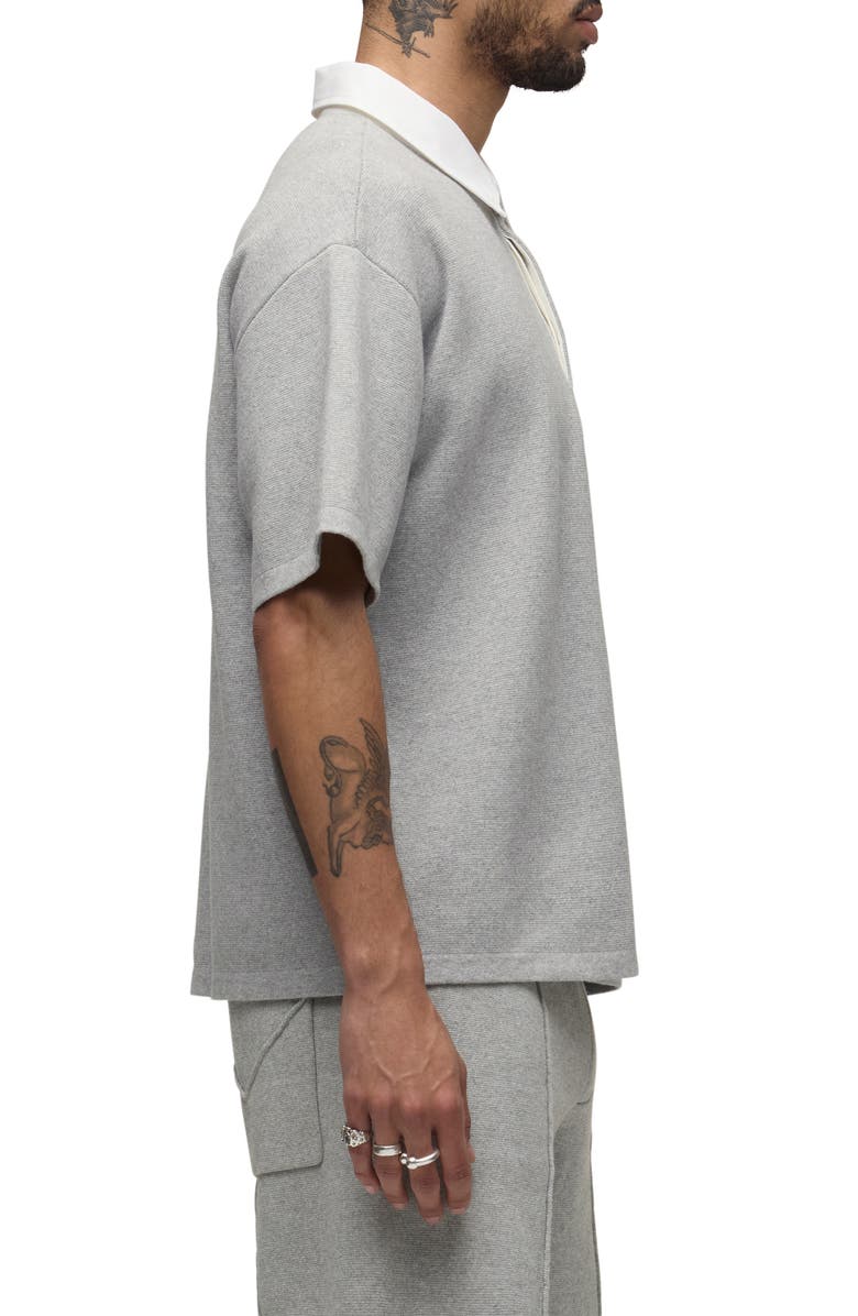 Hudson Jeans Double Knit Polo, Alternate, color, 