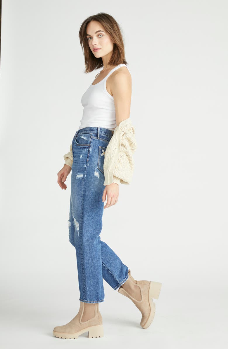 Driftwood Jordie Mom Jeans, Alternate, color,