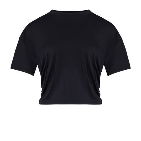 Free Heaven Crop Draped Tshirt