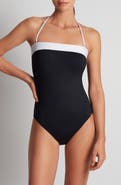 Lauren Ralph Lauren Modern Halter One-Piece Swimsuit