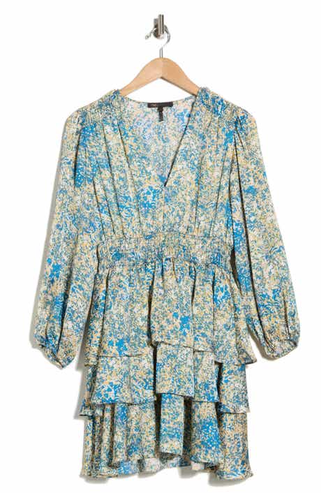 maje Ritaca Long Sleeve Dress