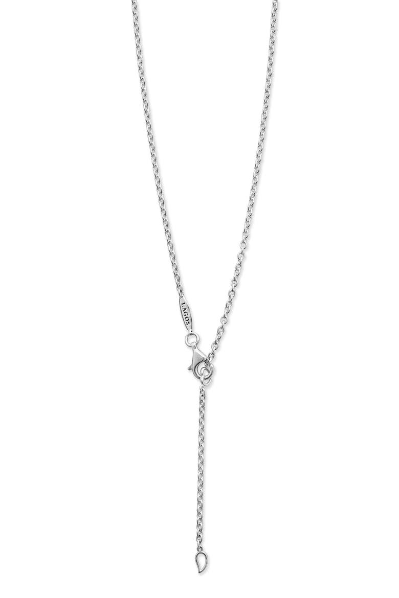 Luna Black Tahitian Pearl Pendant Necklace, Alternate, color, LUNA BLACK PEARL