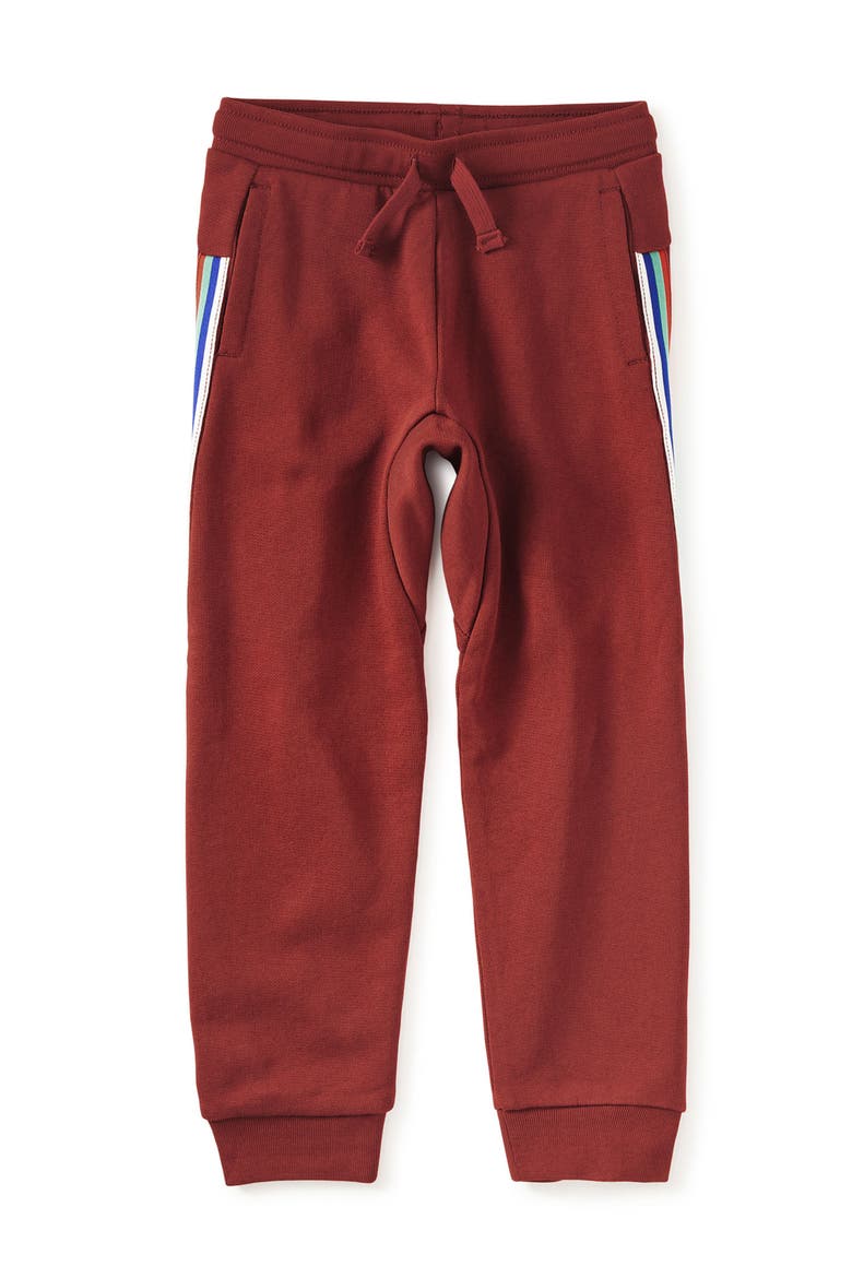 Stripe-Out Joggers, Alternate, color, Dark Maple