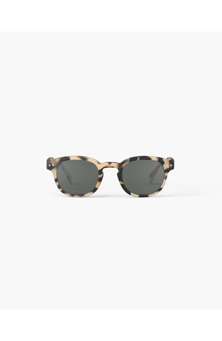 IZIPIZI #C 49mm Square Reading Sunglasses, Main, color, Light Tortoise