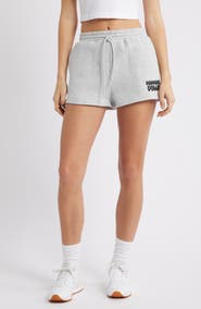 Princess Polly Cotton Blend Drawstring Sweat Shorts