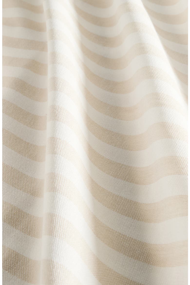 Mixed Stripe Shower Curtain, Alternate, color, CLASSIC STRIPE NATURAL