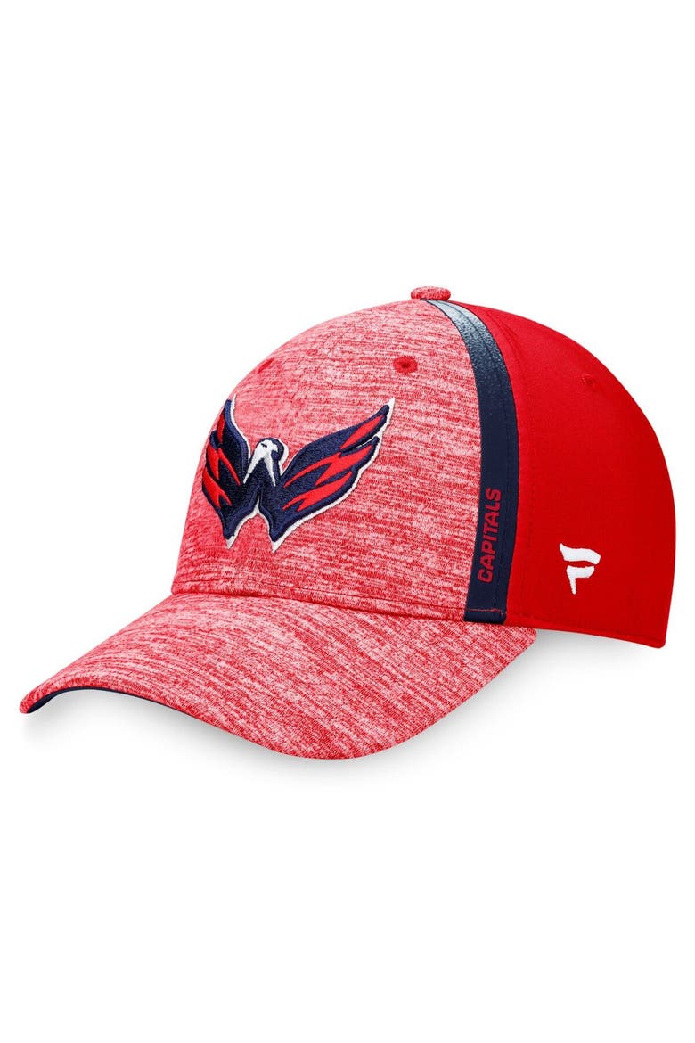 Men's Fanatics Branded Red Washington Capitals Defender Flex Hat, Main, color, Red