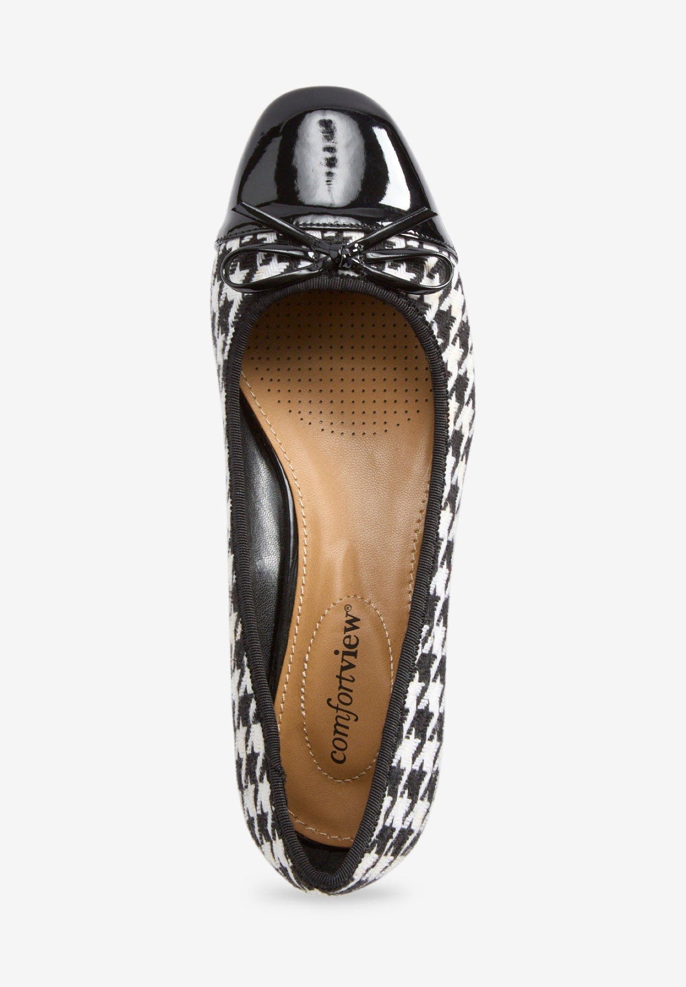 The Jade Slip On Wedge, Alternate, color, HOUNDSTOOTH