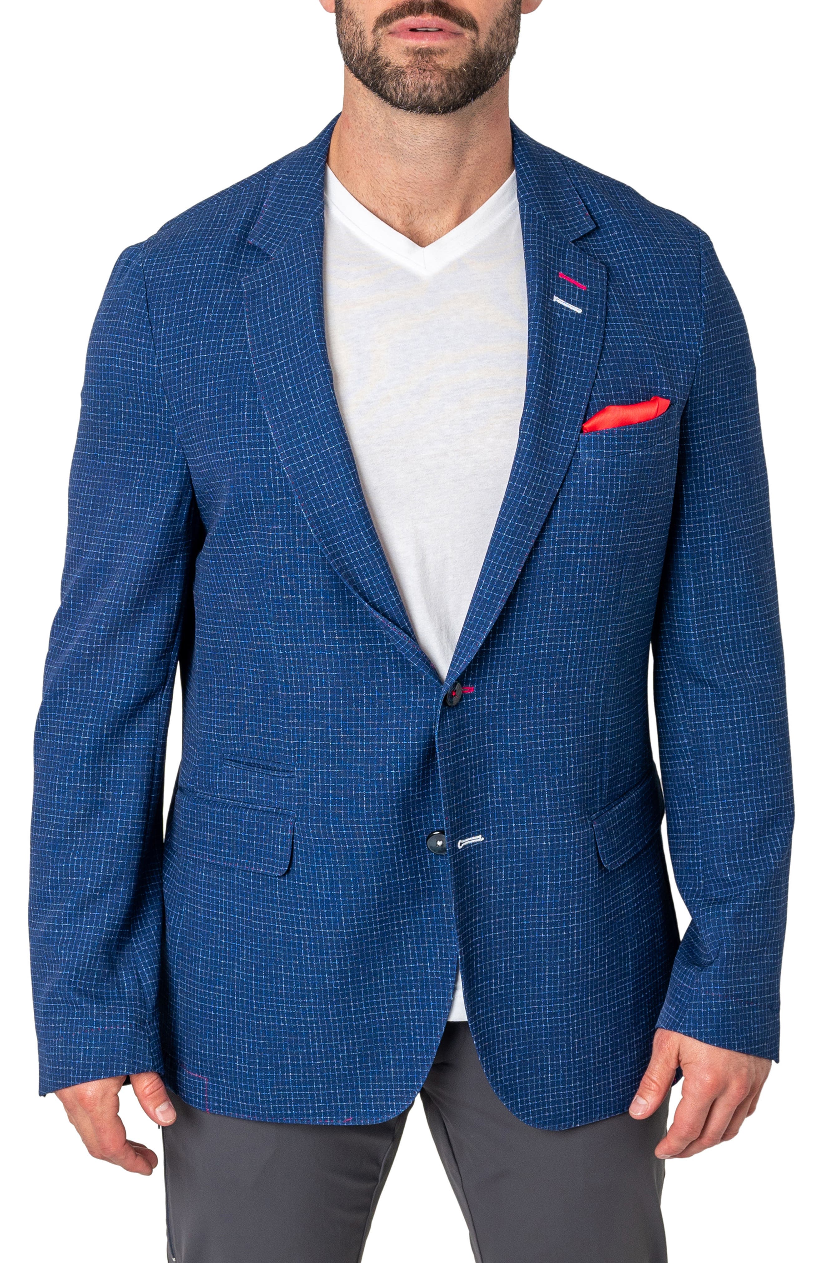 Unconstructed Squared Blazer