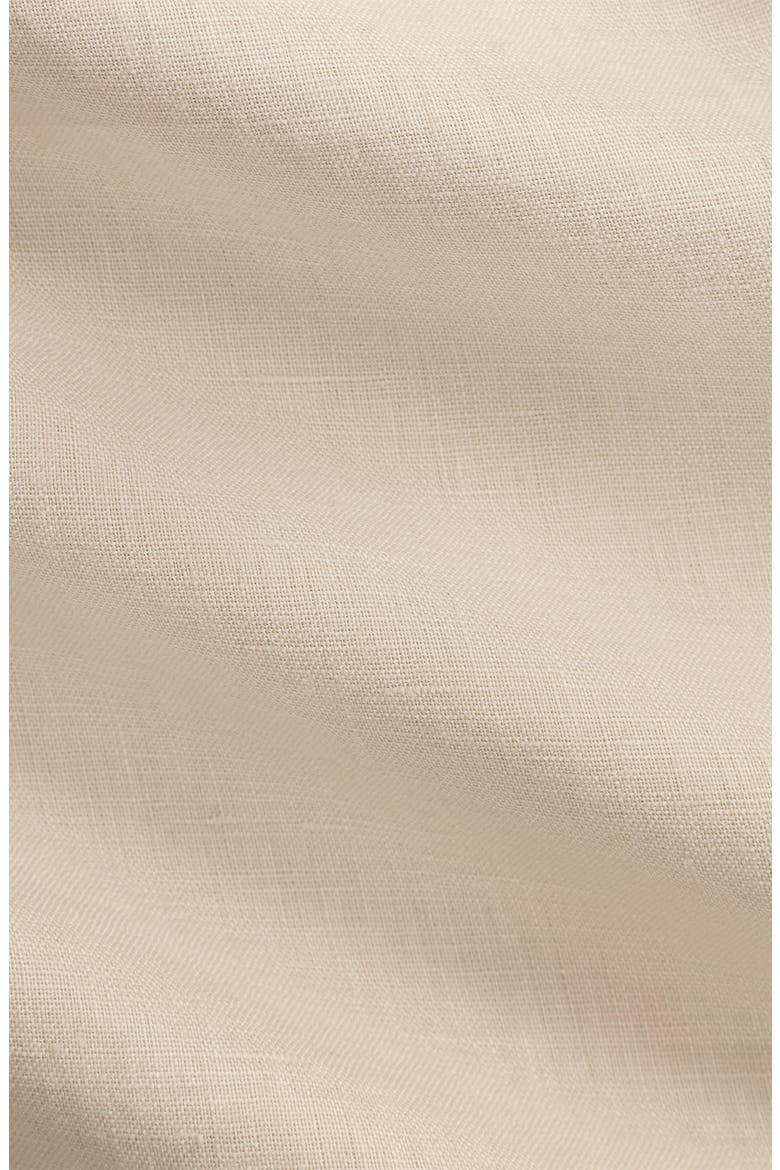 Classic Fit Linen Button-Down Shirt, Alternate, color, STONEWARE GREY