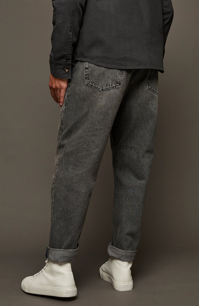Topman Relaxed Fit Straight Leg Jeans, Alternate, color, 