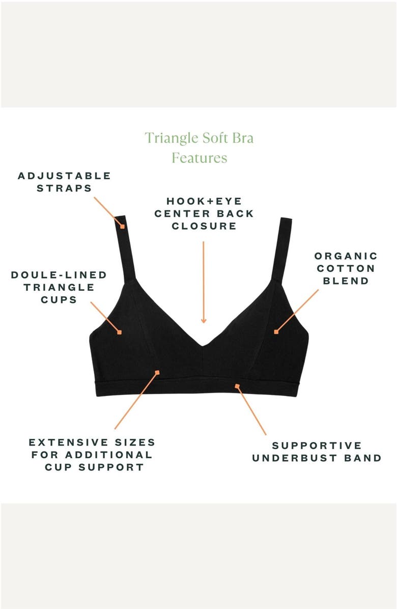 Subset Triangle Soft Bra, Alternate, color, 