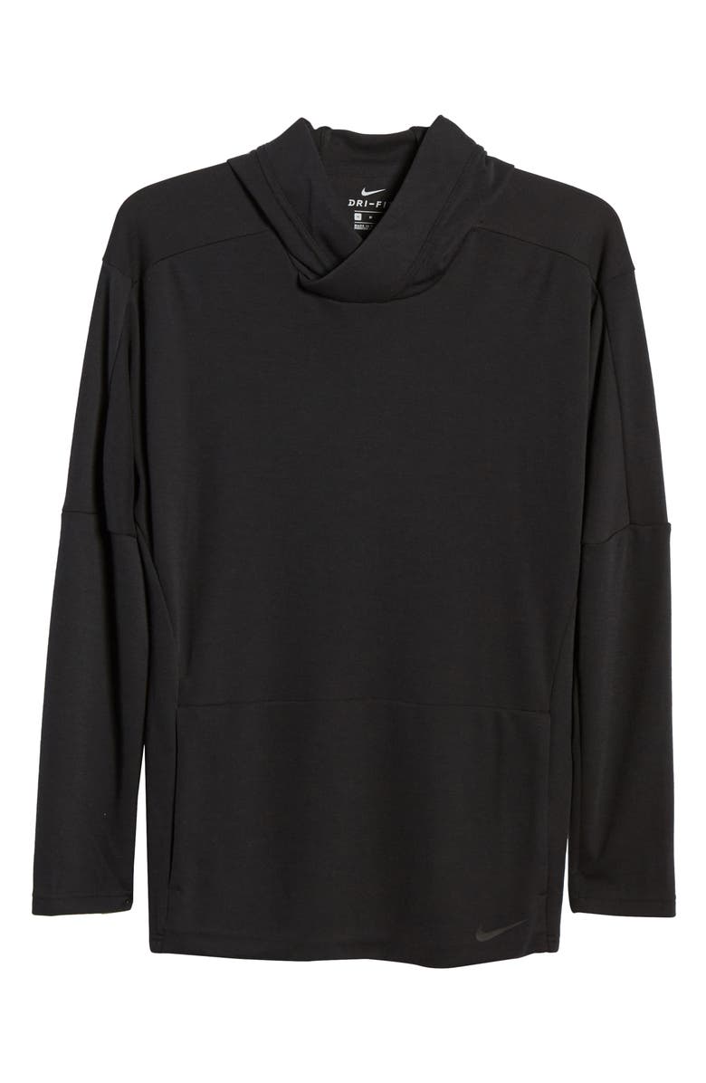 Nike Yoga Dri-FIT Pullover Hoodie, Alternate, color, 