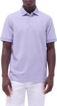 Bugatchi Tipped Contrast Collar Polo