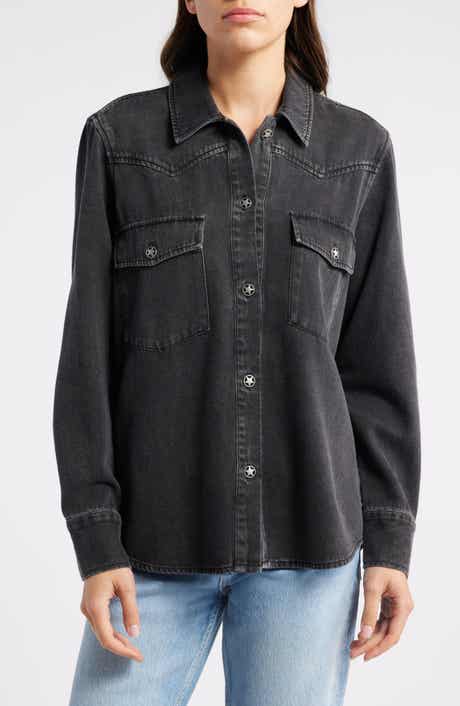 Rails August Cotton & Lyocell Western Button-Up Shirt