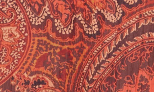 L Agence L'agence Lillian Paisley Wide Leg Pants In Multi