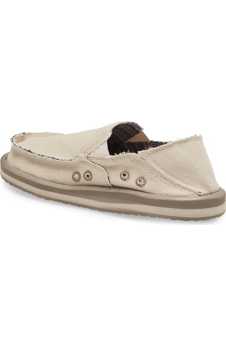 Sanuk Slip-On Sneaker, Alternate, color, Natural