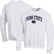 Champion Men's Champion White Penn State Nittany Lions Arch Over Logo Pullover Sweatshirt