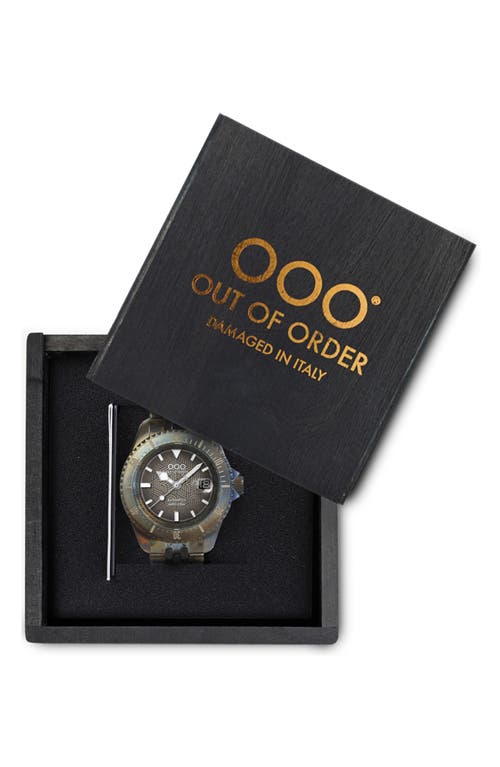 Out Of Order Diverissimo Azteco Automatic Bracelet Watch, 42mm In Azteco Sand