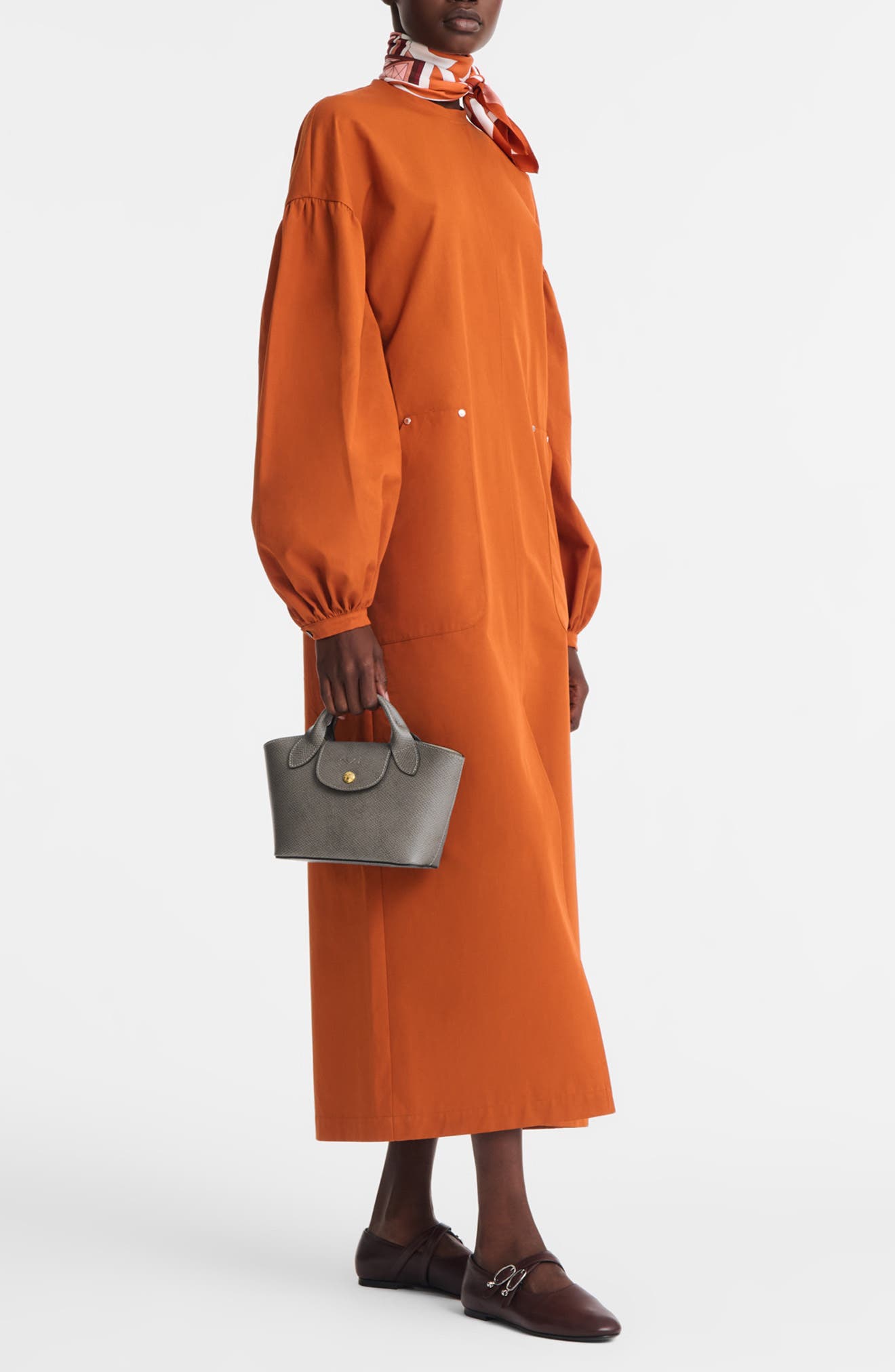 Longchamp Extra Small Épure Tote Bag, Alternate, color, Turtledove