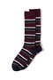  Royal Burgundy Rugby Stripe