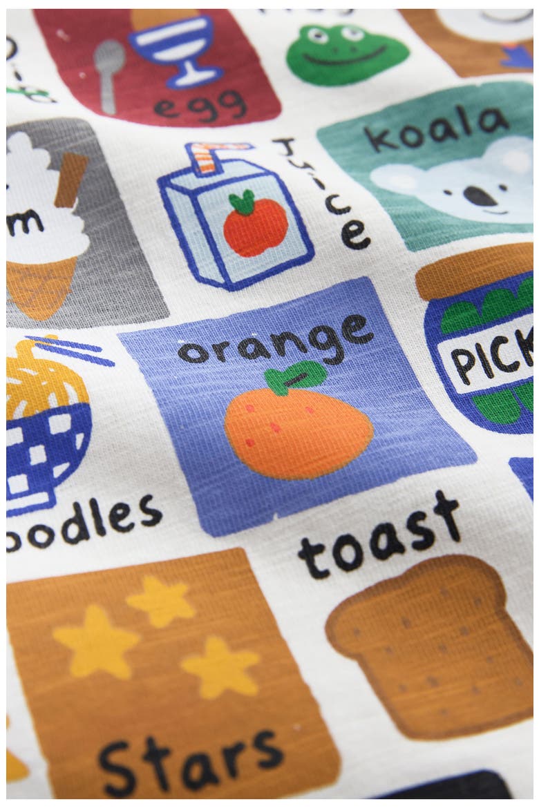 Kids' Alphabet Long Sleeve Graphic T-Shirt, Alternate, color, WHITE
