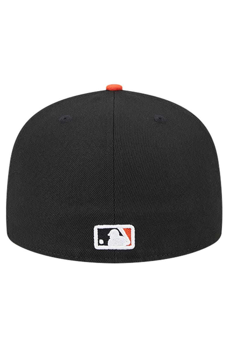 New Era Men's New Era Black San Francisco Giants 2024 Pride On Field 59FIFTY Fitted Hat, Alternate, color, Black