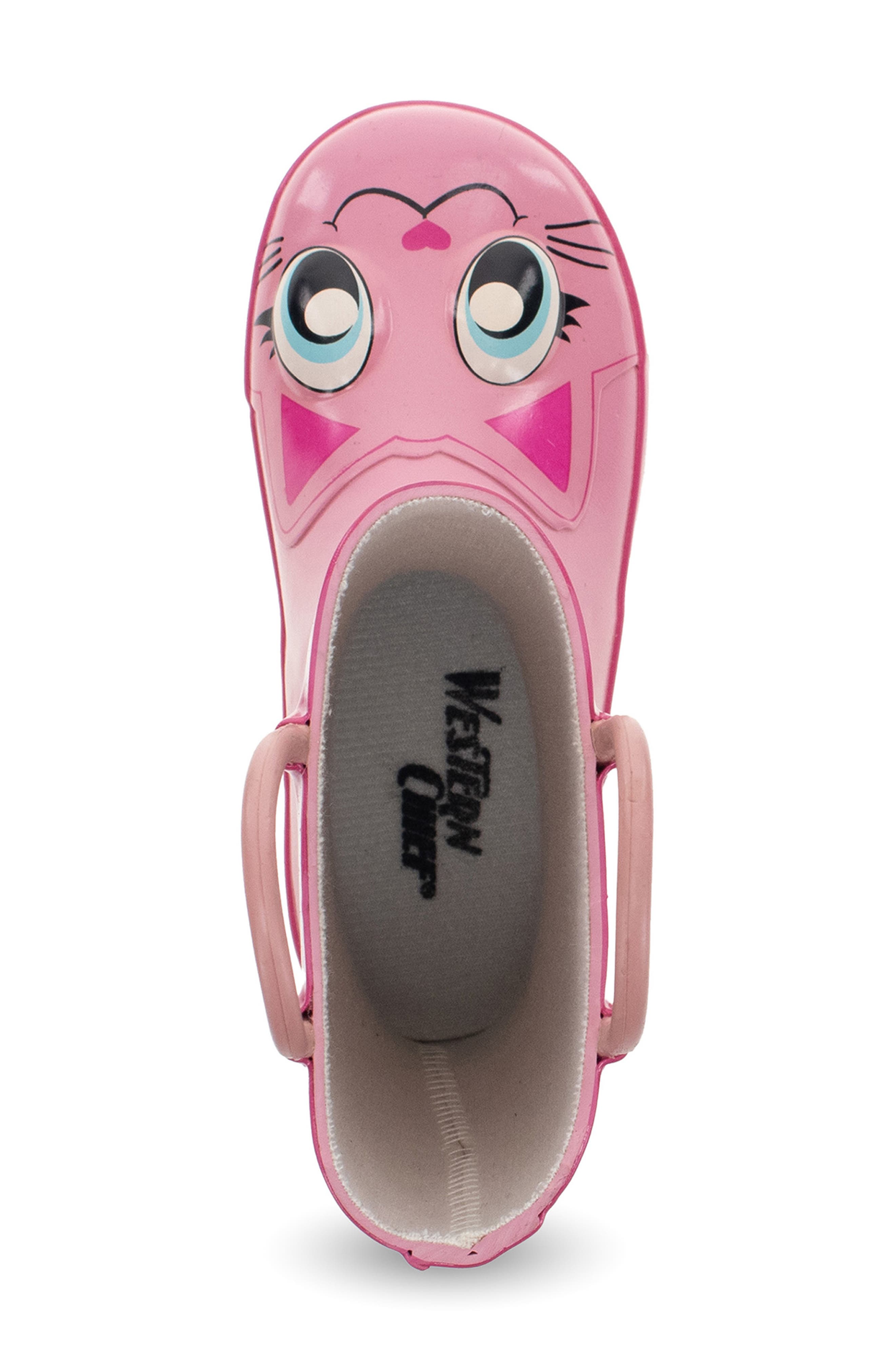 Western Chief Kitty Waterproof Rain Boot, Alternate, color, 