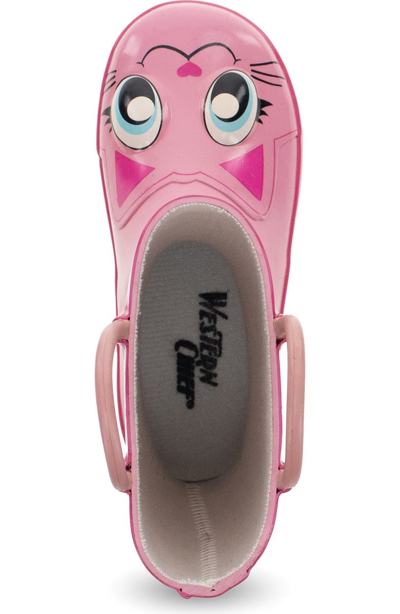 Western Chief Kitty Waterproof Rain Boot, Alternate, color,
