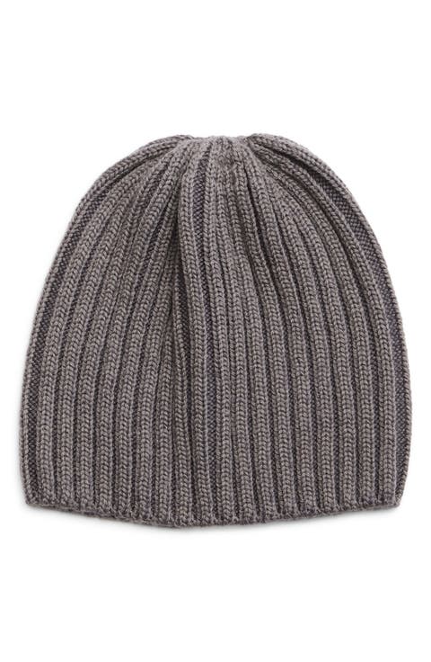 Boston Merino Wool Rib Beanie