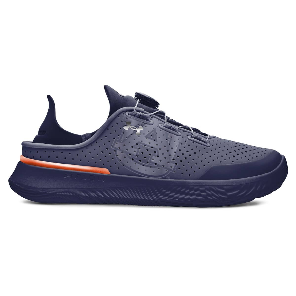 Under Armour Unisex Under Armour Navy Auburn Tigers SlipSpeed Running Shoes, Main, color, Navy