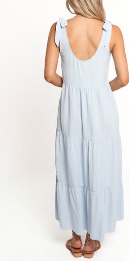 Marcy Linen Midi Dress