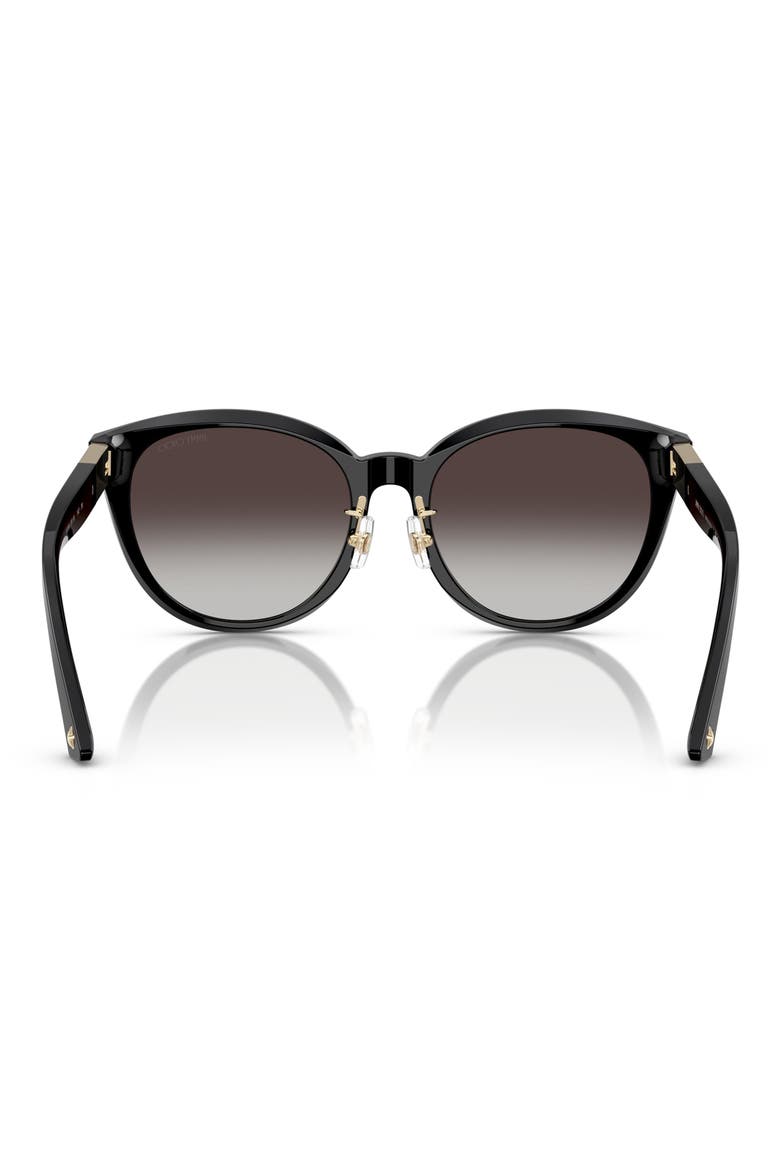 55mm Phantos Sunglasses, Alternate, color, BLACK/GRADIENT