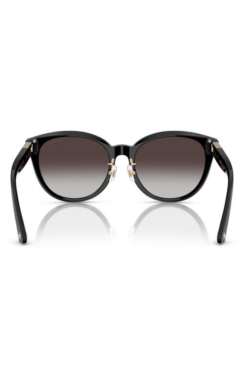Jimmy Choo 55mm Phantos Sunglasses In Black/gradient