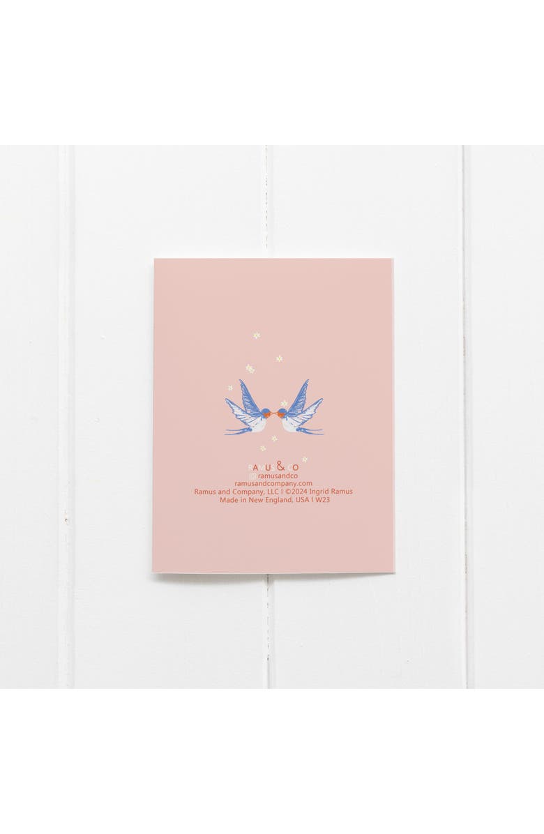 Ramus & Co Wedding Greeting Card Pack Sets (3 ct) Swallows wedding Wishes, Alternate, color, Multi-Pack