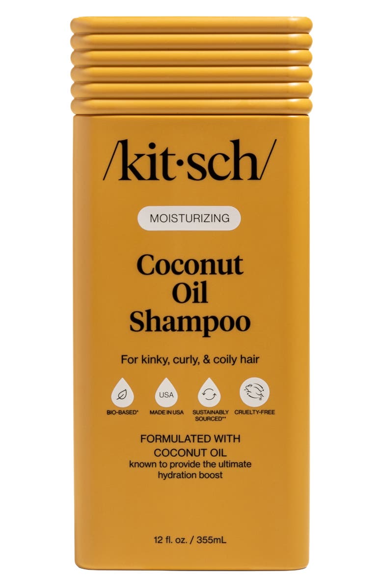 Kitsch Coconut Oil Shampoo for Dry Damaged Hair, Main, color, 