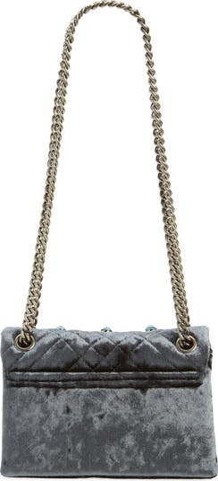 Mini Brixton Velvet Shoulder Bag