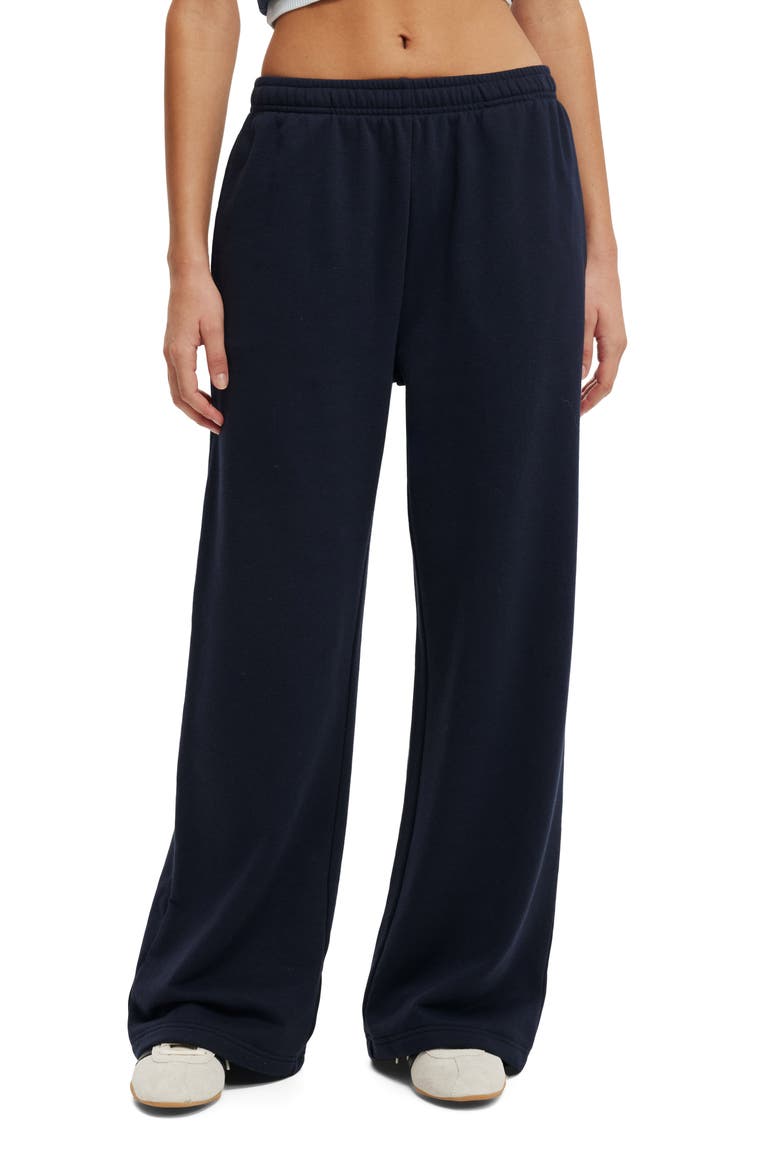 Women's Wide Leg Sweatpant, Main, color, Total Eclipse