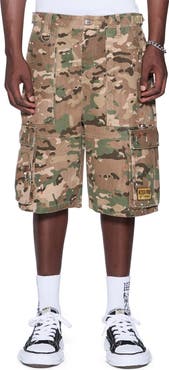 Ksubi Trooper Camo Cargo Shorts