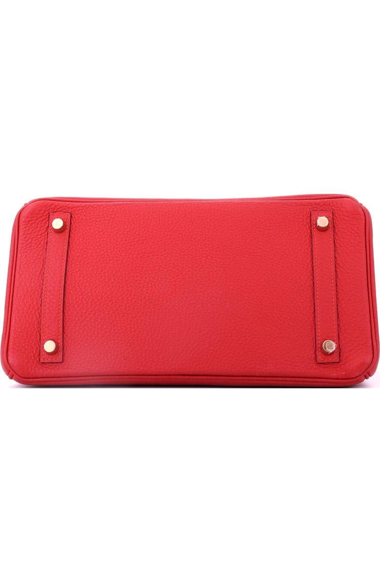 Pre-Owned Hermes Birkin Handbag Red Togo with Gold Hardware 30, Alternate, color, Vermillon
