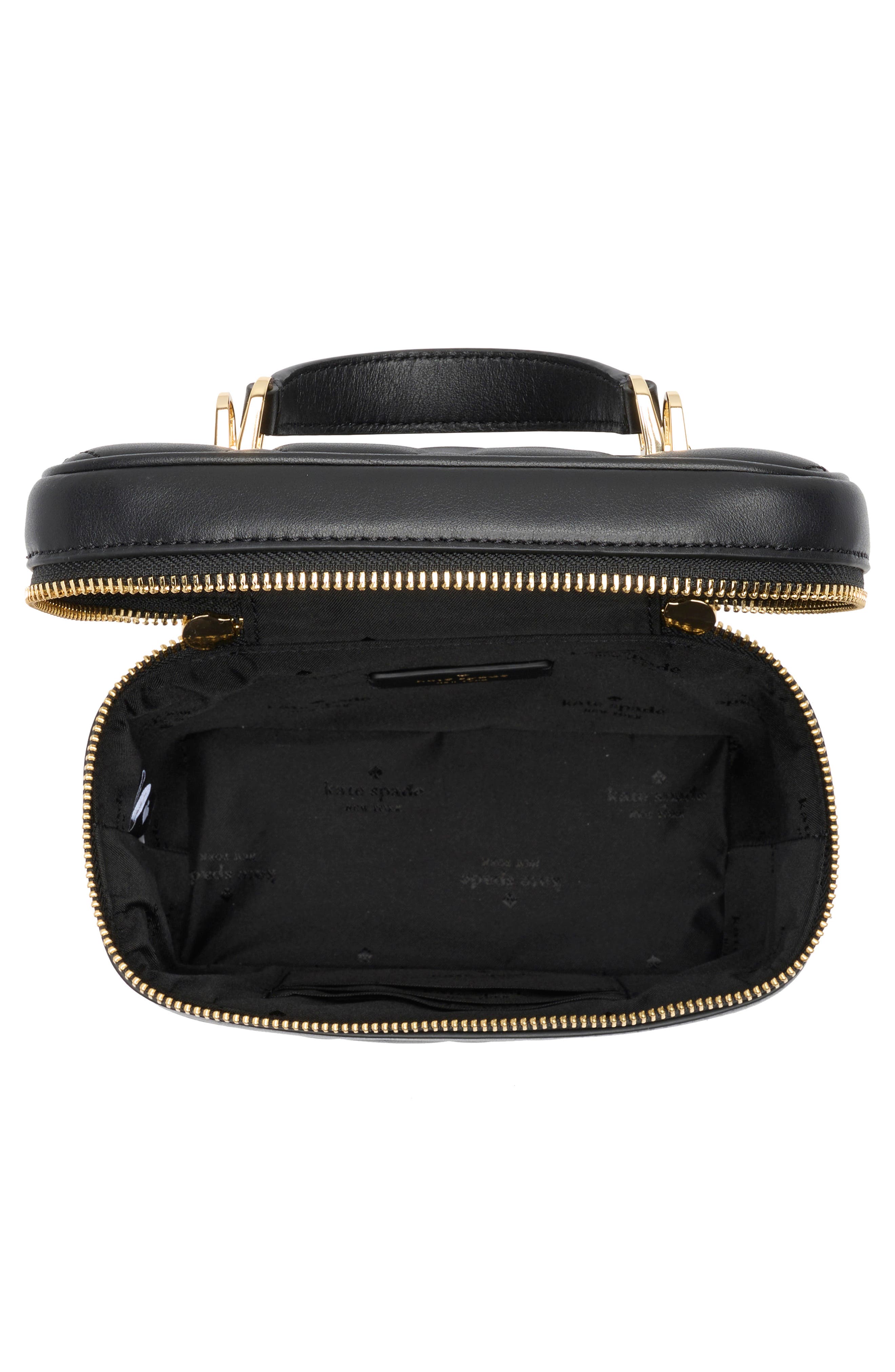 Kate Spade New York Carey Quilted Leather Crossbody Trunk, Alternate, color, 