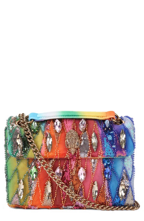 Medium Kensington Sequin Shoulder Bag