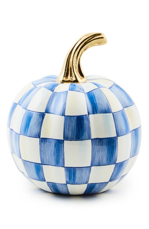 Royal Check Small Pumpkin