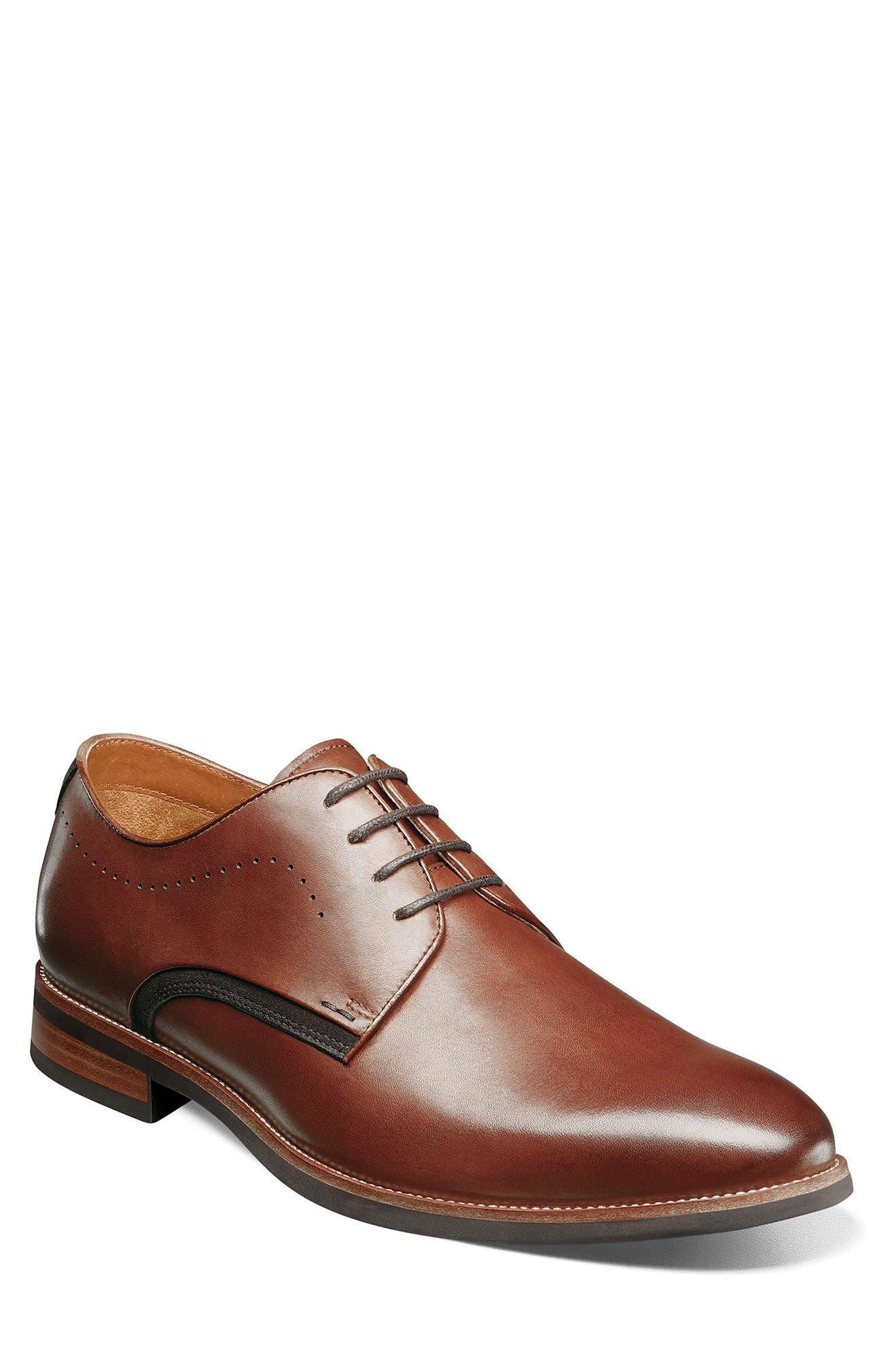 Florsheim Uptown Plain Toe Derby, Main, color, 