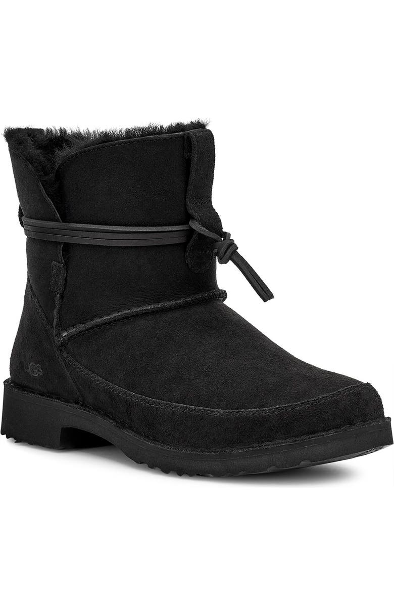 UGG<sup>®</sup> Esther Genuine Shearling Bootie, Main, color,