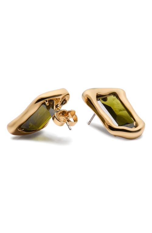 Kate Spade New York Molten Glass Statement Stud Earrings In Gold