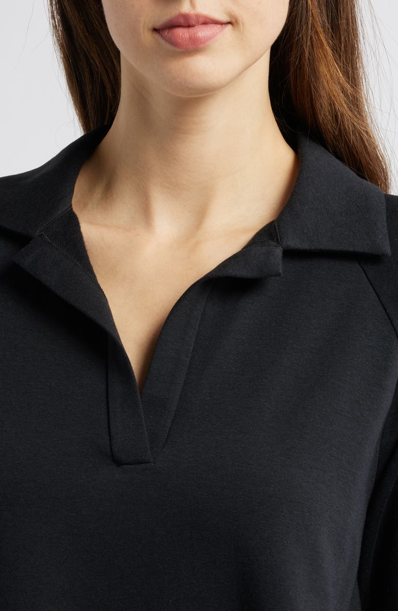 Eileen Fisher Johnny Collar Tunic Top, Alternate, color,