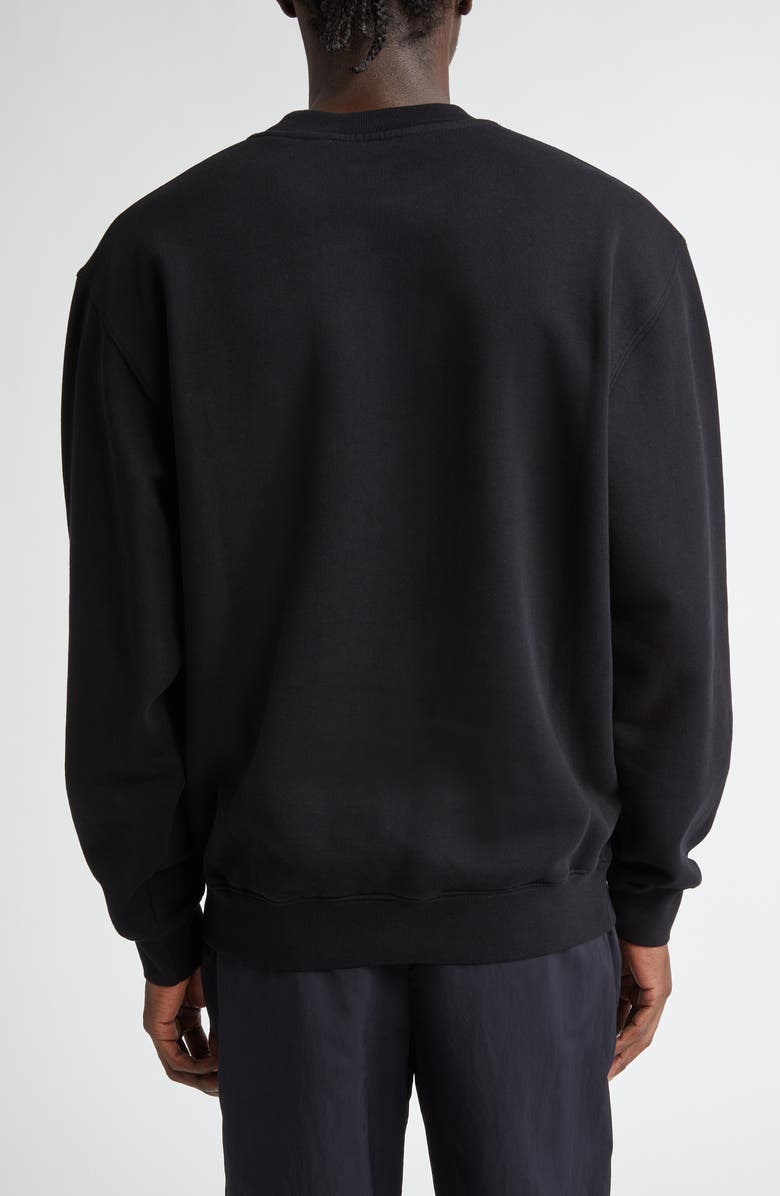 Jacquemus Le Sweatshirt Gros Grain Crewneck Sweatshirt, Alternate, color, 